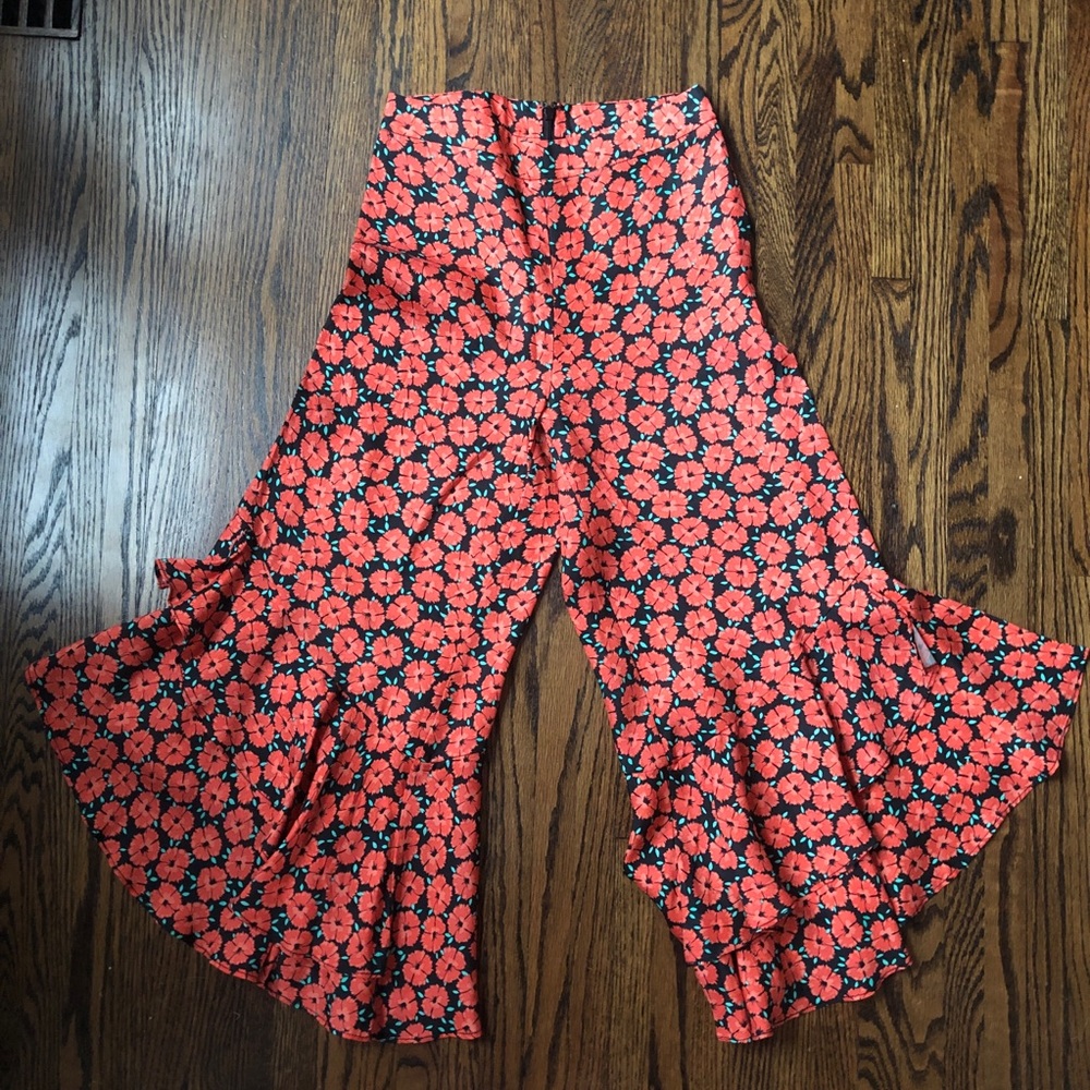 Anthropologie Virginie Wide Leg Pants